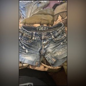 RUE 21 Dark Wash Shorts